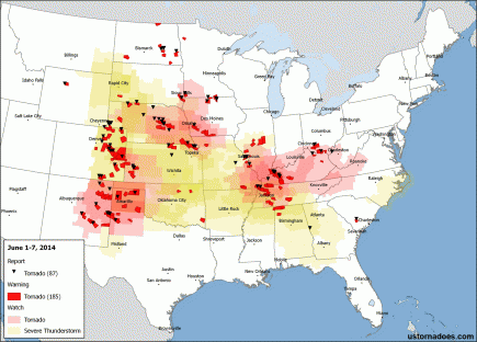 Tornado Digest: Active first week of June; more busy days to come ...