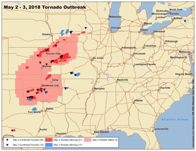 The biggest tornado events of 2018 - ustornadoes.com