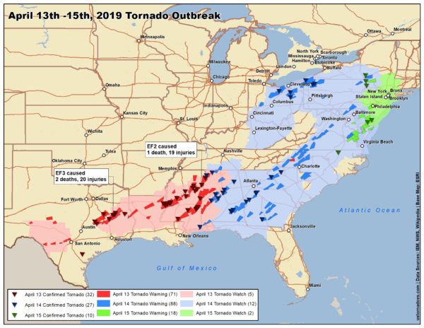 The biggest tornado events of 2019 - ustornadoes.com