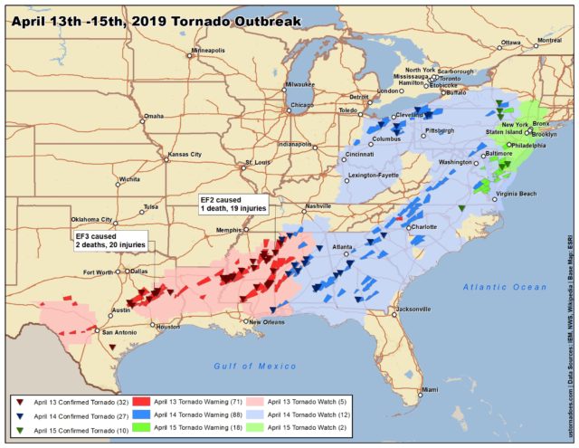 The biggest tornado events of 2019 - ustornadoes.com